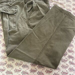 Men's Olive Green Cargo Pants vintage Old Navy